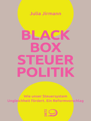 cover image of Blackbox Steuerpolitik